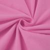 Frühling und Sommer Neues Rosa Langarm-T-Shirt Für Damen, Locker Und Vielseitig, Einfarbig Gestricktes Basis-T-Shirt, Lässig Und Modisch