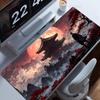 Samurai Warrior Mouse Pad Gamer Computer Accessories Keyboard Table Mat Large Hybxaxc Company Gaming Laptop Desk Accessory Pc