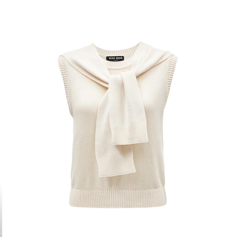 VEROMODA Women's Sleeveless Knit Top with Shawl Set