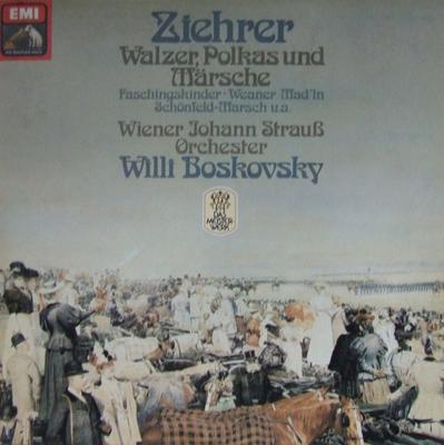LP-Schallplatte ZIEHRER - WIENER JOHANN STRAUSS ORC - Walzer, Polkas Und Märsche 1C03703460 EMI 1973 Deutschland Klassik Gebraucht