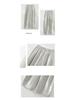 Women's Linen Wide-Leg High-End Curve Pants, Breathable Elastic Waist, Spring/Summer Style