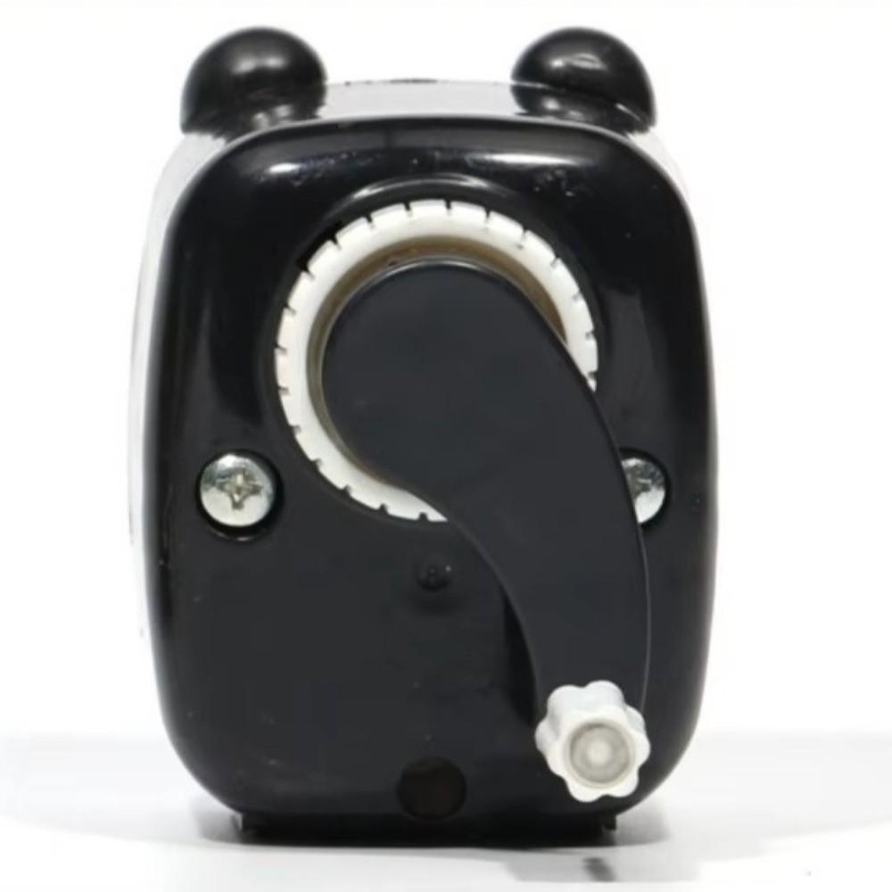 Hand-cranked Pencil Sharpener Cartoon Design Animal Shaped Sharpener School Stationery
