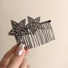 Small Size 7 Teeth Insert Comb Clip Women Hair Styling Hairpins Women Headwear Jewelry Bangs Broken Hair Comb Clip Girls Gifts