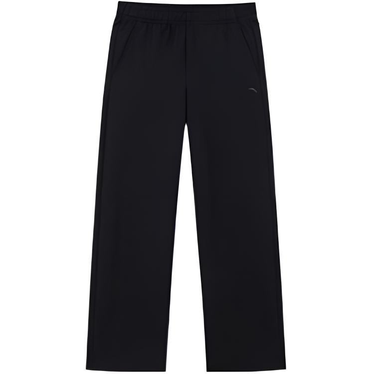 

Anta Повседневные однотонные простые свободные удобные универсальные дышащие трикотажные спортивные брюки с прямыми штанинами женские низ 962537301-5 S