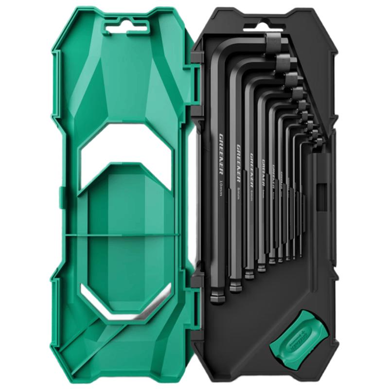 GREENER Speed-Force Extended Magnetic Hex Key Set