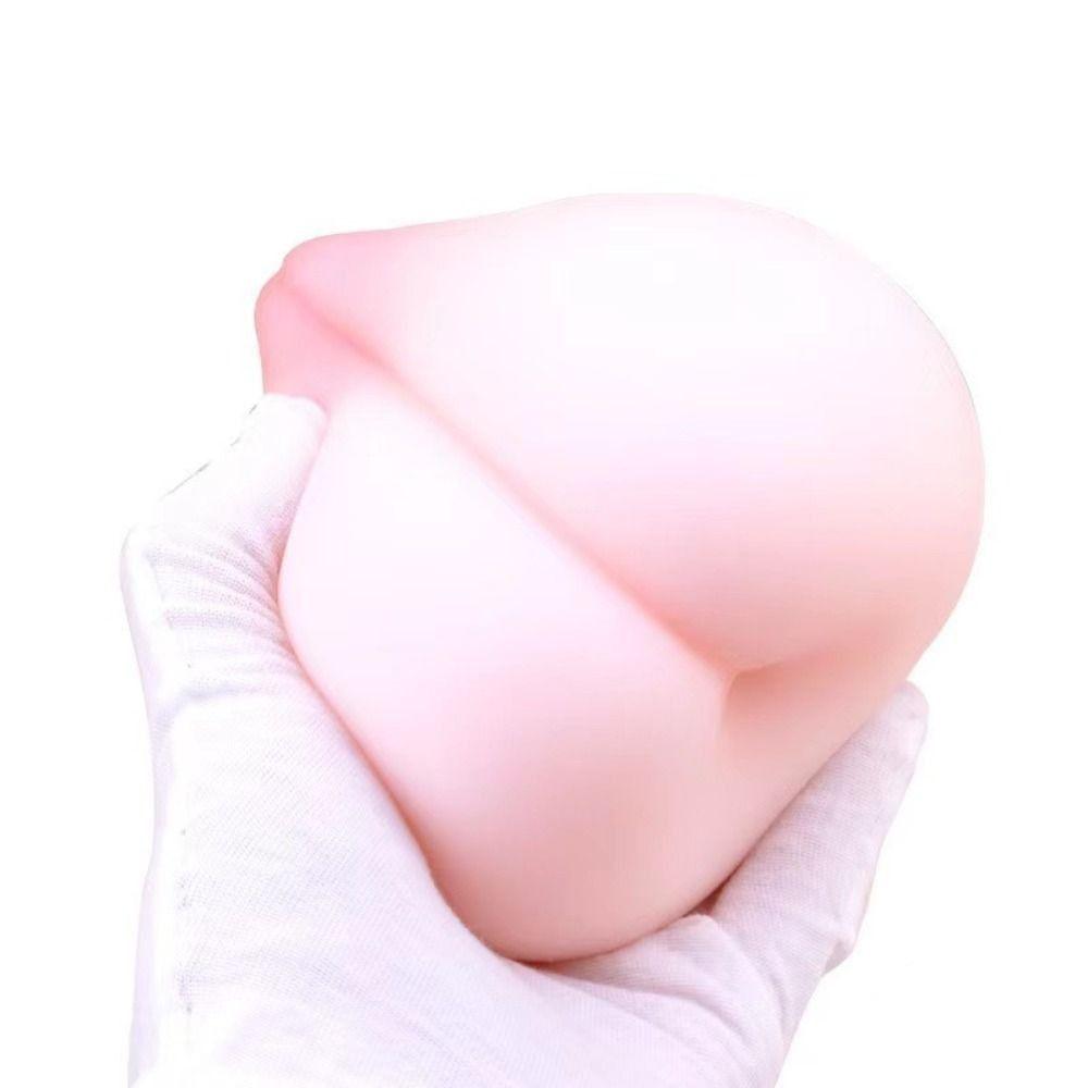 TPE Material Anti Stress Ball Peach Shaped Stress Reliever Relax Slow Rebound Toy  Finger Massage