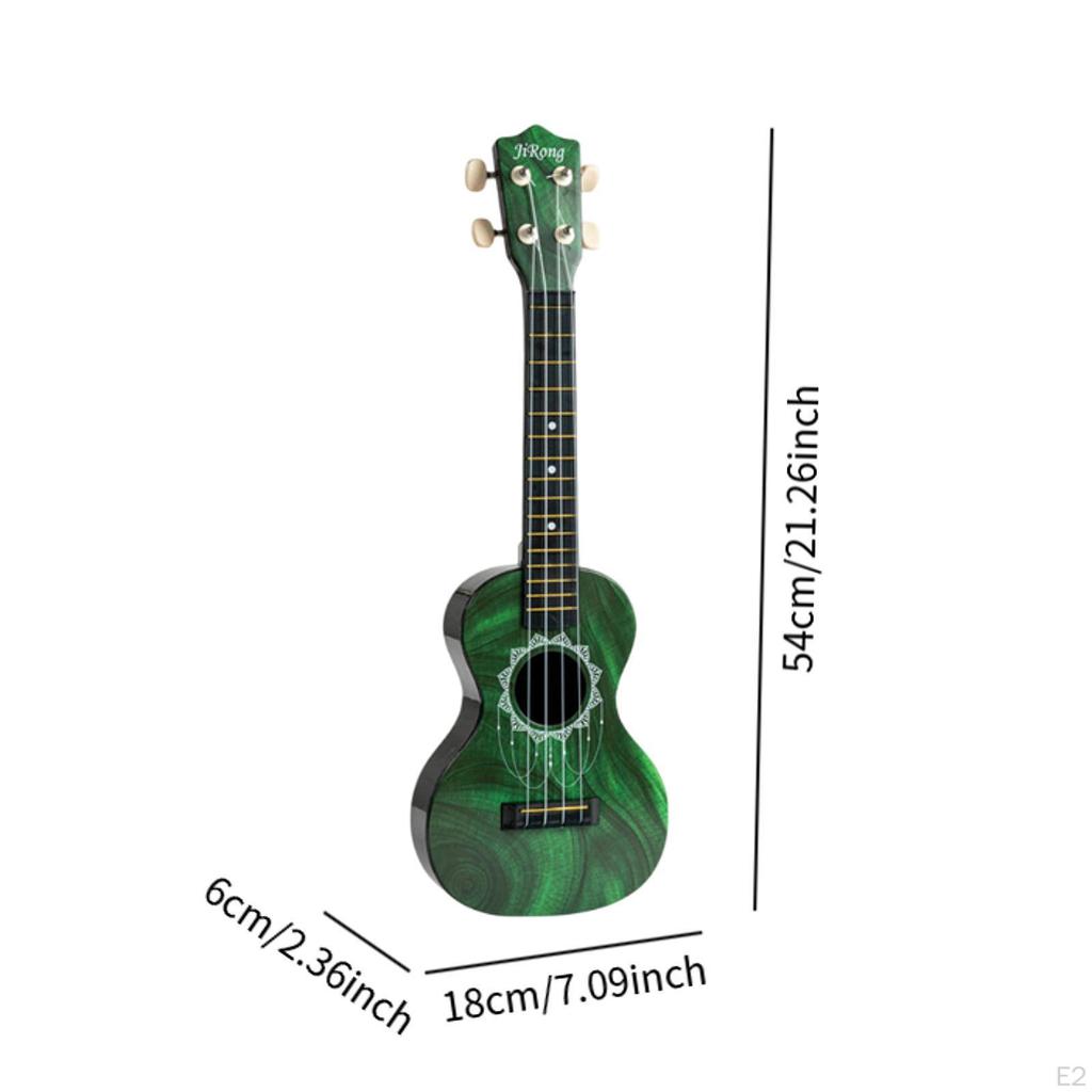 Dziecięce ukulele zabawka muzyczna gitara czterostrunowa lekki instrument dla młodych uczniów