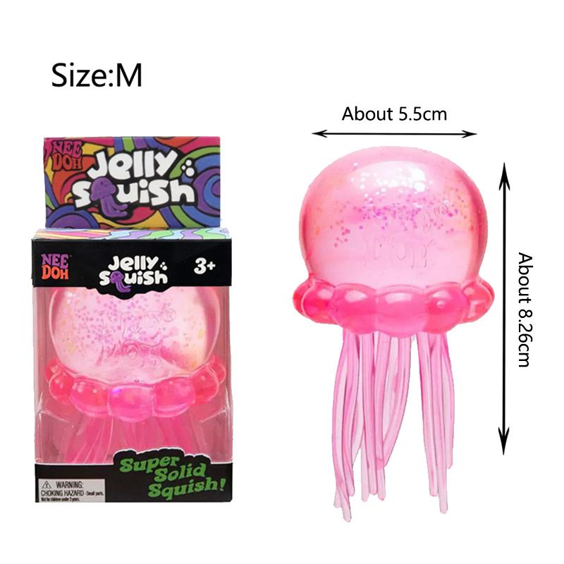 Needoh Želé Mačkací Hračka Větší Velikost Fidget Hračka Netoxická Maltóza Pomalý Návrat Autismus ADHD Hračka na Soustředění Uvolnění Mačkání Darovat Léčit Dárky