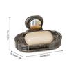 Double Layers Soap Box Kitchen Tools Bathroom Accessories Soap Dish Suction Holder Storage Basket Soap Box Stand