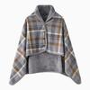 Soft Fleece Throw Blanket Office Nap Sofa Travel Lightweight Plaid Sherpa Women Men Student