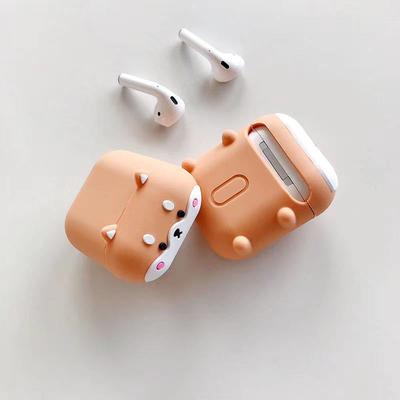 Cartoon Case Corgi Dog For Airpods 1 2 3 Case Silicone Earphone Bluetooth Wireless Protective Cove For AirPods Pro Shell Comfort