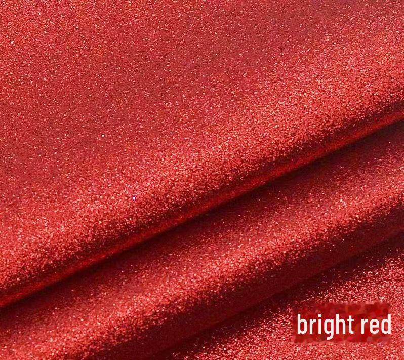 PU koža trblietavá látka s prechodovou dúhou a zlato-strieborným trblietavým efektom