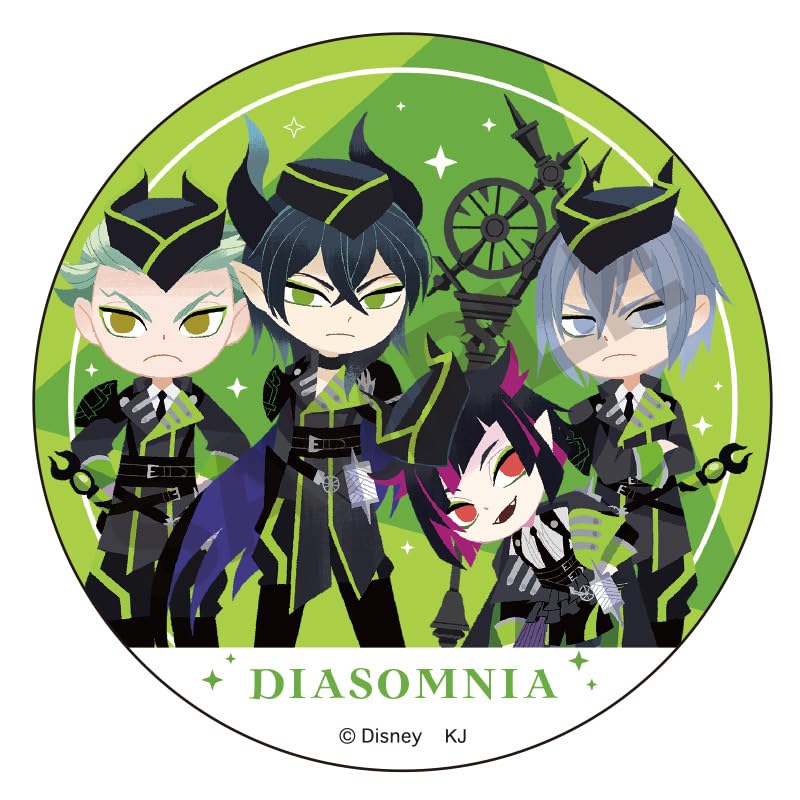 

Значок Дисней Twisted Wonderland Big Can Art Diasomnia Gurihiru