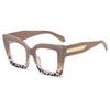 New trendy versatile sunglasses, high-end European and American simple square versatile men's and women's sunglasses