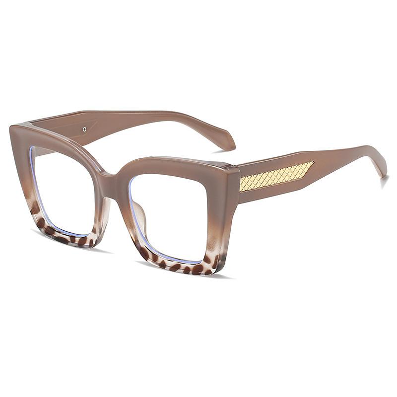 New trendy versatile sunglasses, high-end European and American simple square versatile men's and women's sunglasses
