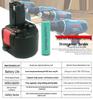 Compatible Lithium Battery 18650 for BOSCH 7.2V-14.4V Cordless and Pistol Drill GSR12-2.