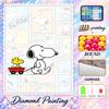 Snoopy Peanuts Diamond Painting Kit 5D Full Drill DIY Diamond Mosaic Wall Art Home Decor