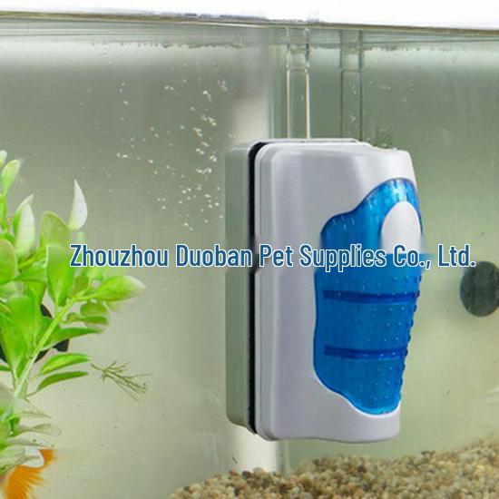 Aquarium Magnetic Brush - Double-Sided, Super Strong Suction Glass Cleaner