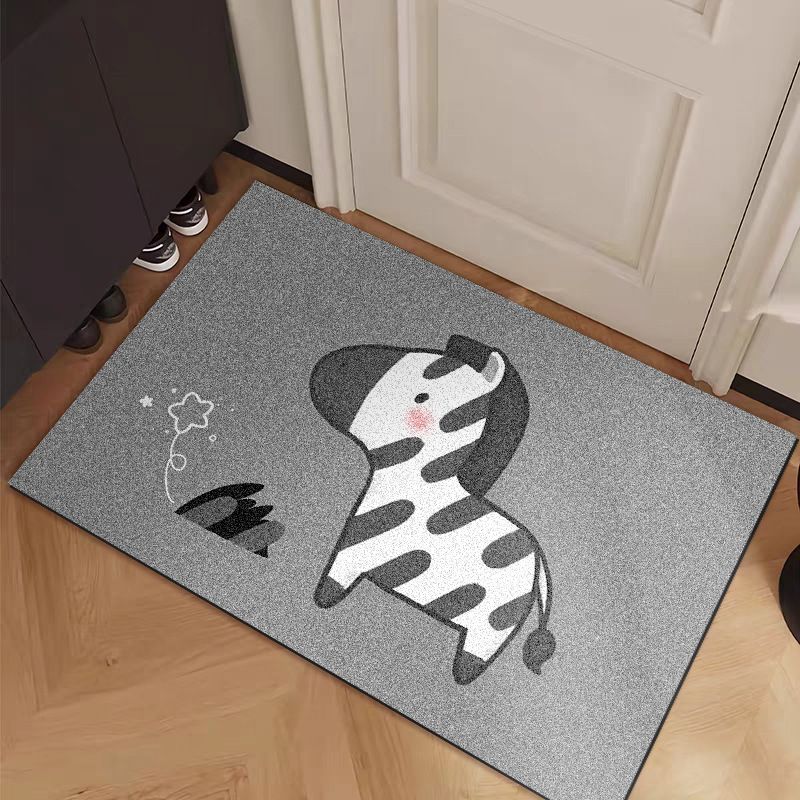 Sleeping Tiger Door Mat Animal Print Welcome Rug For Entryway Front Door Porch Indoor Outdoor Kids Room Pet Lover Decor