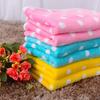 Coperta Tappetino Morbido in Pile per Animali Domestici di Qualità Premium, Carino, Piccolo, Grande, Caldo, con Impronta di Zampa, per Cani, Cuccioli, per il Massimo Comfort
