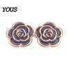 Comfortable Waist Support Pins 1 Pair Rose Tightener Pins, No-sew Pants Tighteners, Detachable Metal Flower for Jeans Skirts Waistband Narrowing