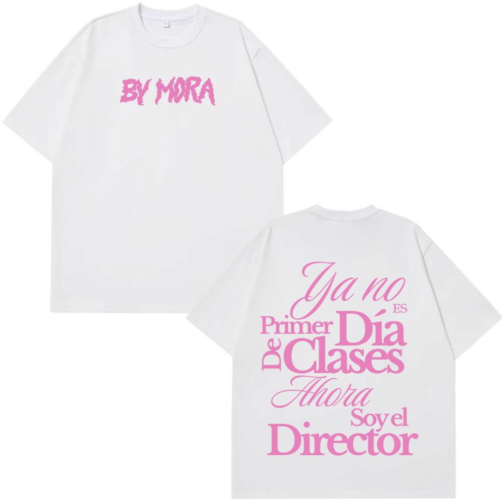 Rapper Mora Doublesided Printed T Shirts Mens Women  Harajuku Tshirt Summer Comfort 100 Vintage Cotton Oversized TShirts