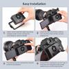 External Camera Cooling System Aluminum Alloy Semiconductor Cooling Fan with USB C Power Cord for R5/R10/R50 90D