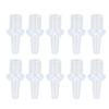 10 Pcs Enema Nozzle Tips Silicone Washable 8mm Inner Diameter Private Flushes Soft Enema