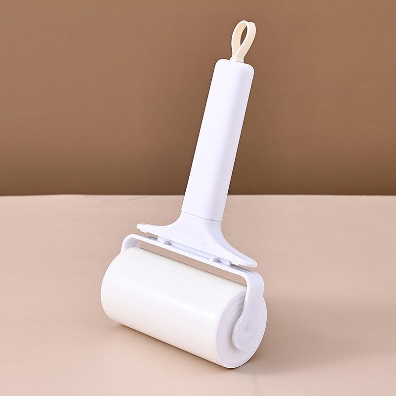 Roller Pet Hair Adhering Device