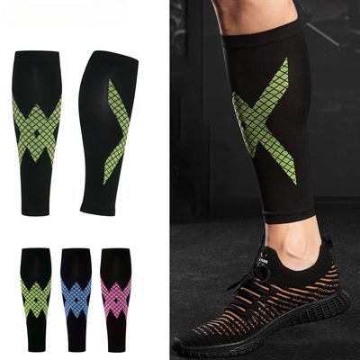 1 paire de manchons de Compression de mollet pour hommes, femmes, chaussettes de Compression de jambe de soutien de mollet pour attelle de tibia et soulagement de la douleur au mollet
