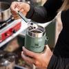 STANLEY Classic Vacuum Food Jar, 0.41L, Green, Recycled Stainless Steel, Insulates for Hot and Cold Foods, Lunch Jar, Soup Jar, Bento Box, Dishwasher