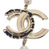 CHANEL  Necklace gold metal/leather Women