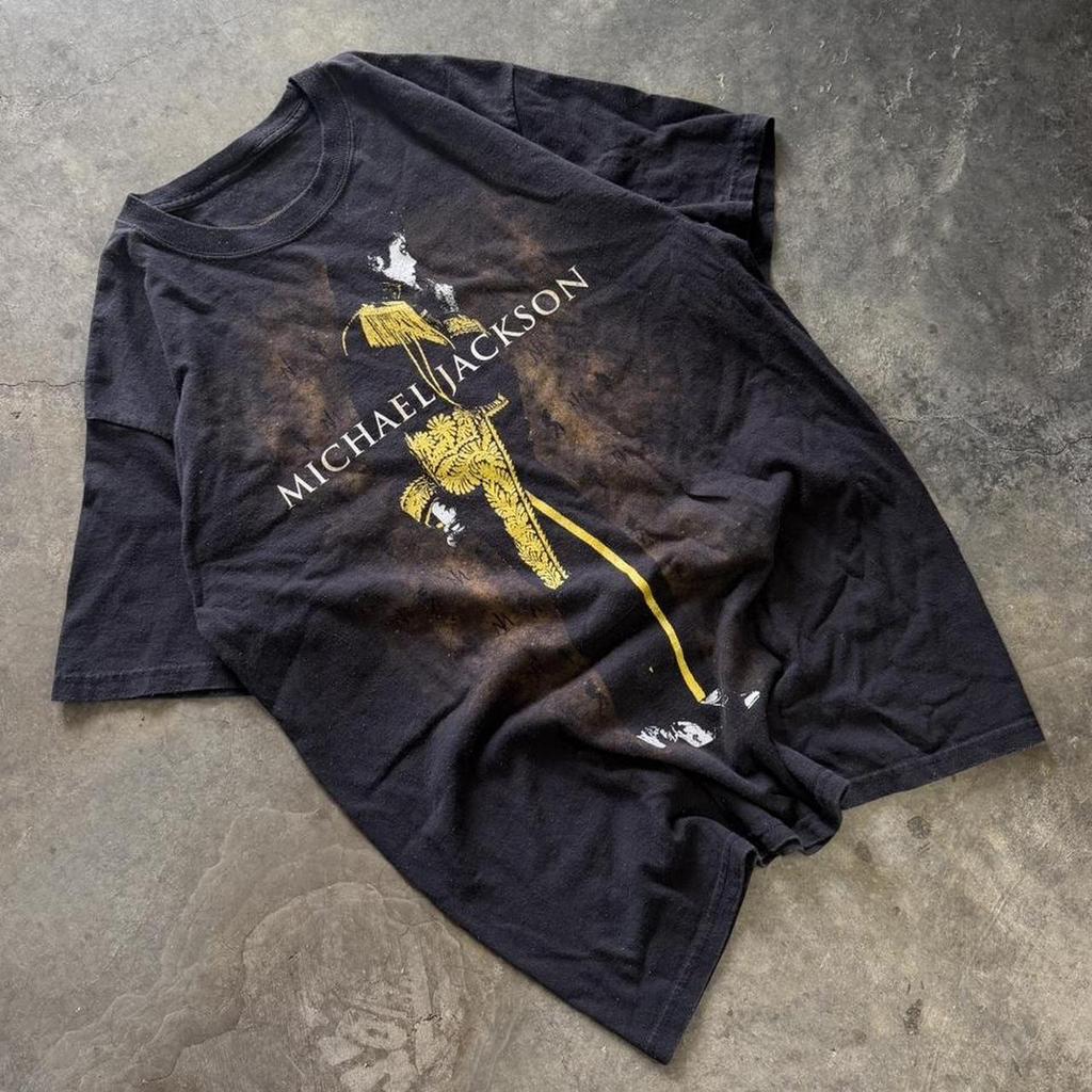 Michael Jackson Cotton TShirt 2026 New Model Shirt Personality Short Retro Clothes Year Round Clothing Streetwear Trendy Soft
