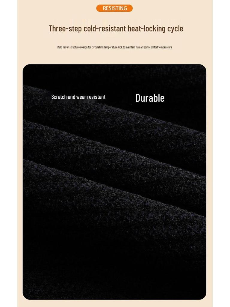 Men's Winter Jacket: Thick Chenille, Warm, Plus-Size for Middle-Aged & Elderly