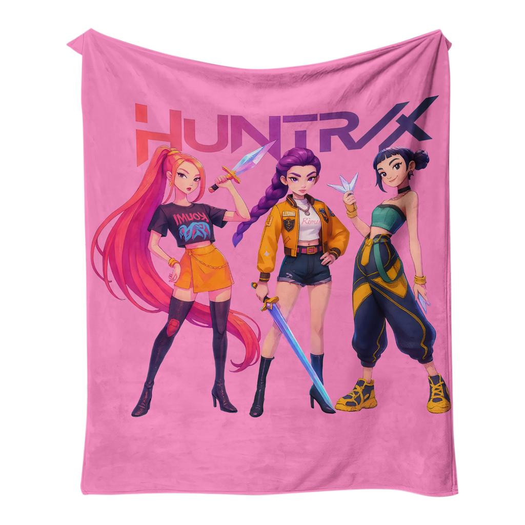 150*130cm Anime Peripheral Printed Warm Blanket