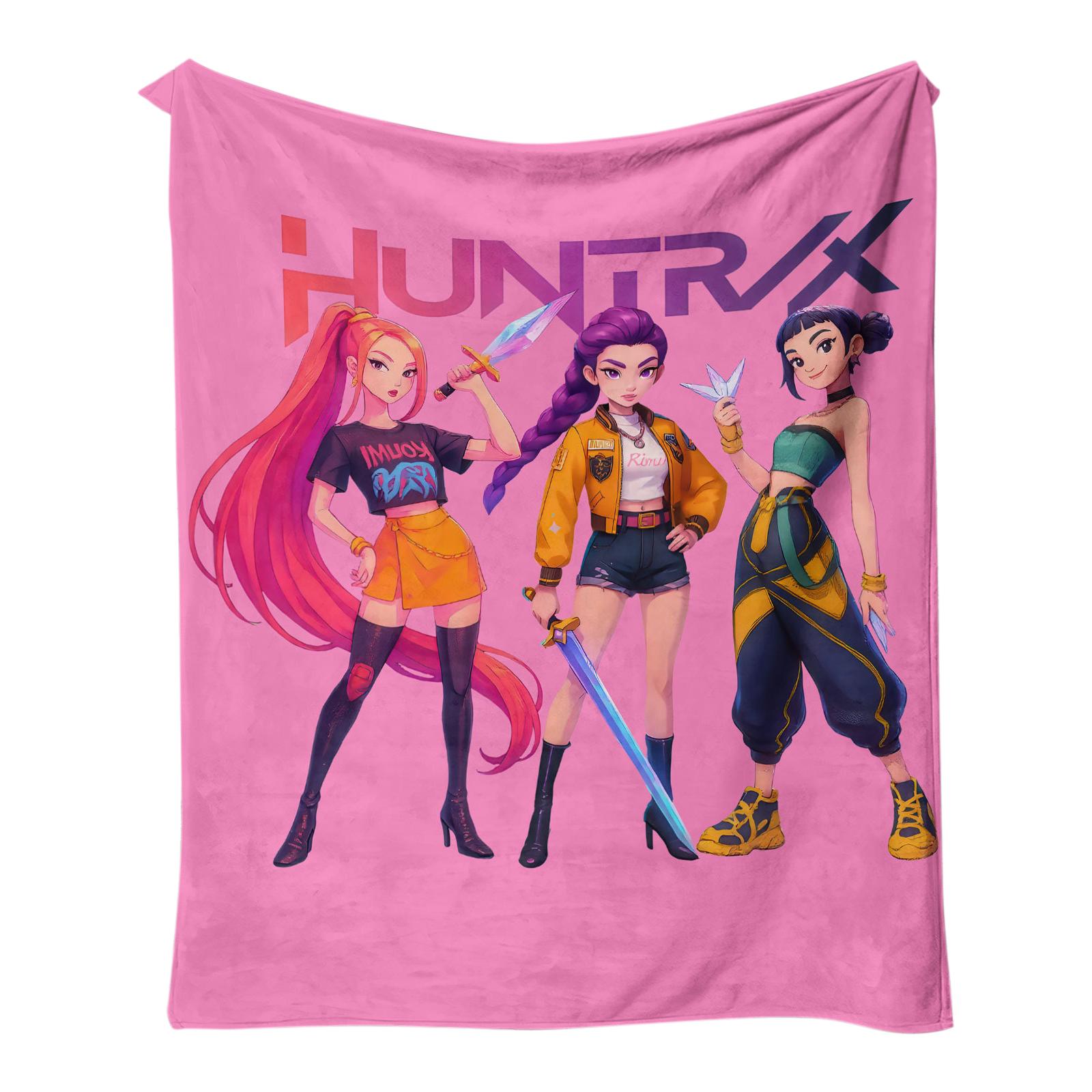 

70 * 100cm Anime Peripheral Printed Warm Blanket One Size