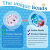 AIPRIDY Charm Bracelet Making Kit, Girls' DIY Crafts, Unicorn and Mermaid Craft Gift Kit, Suitable for Girls Ages 6-12 (72 Hulan Mermaid Crafts)