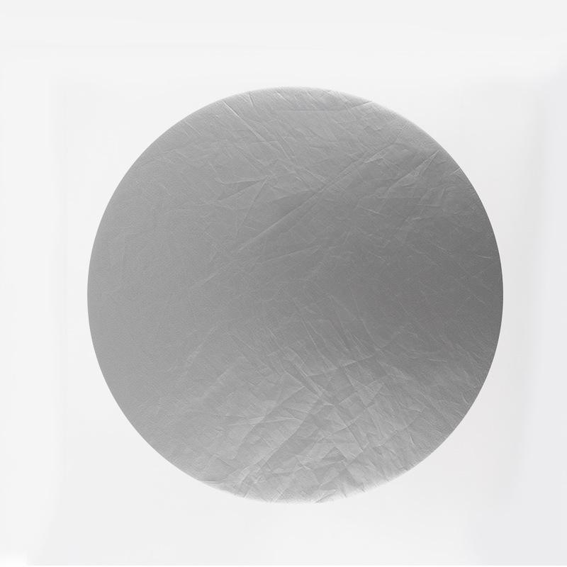Universal Car Steering Wheel Cover - 190T Silver, 42CM, with Sunshade and Heat Insulation Protection