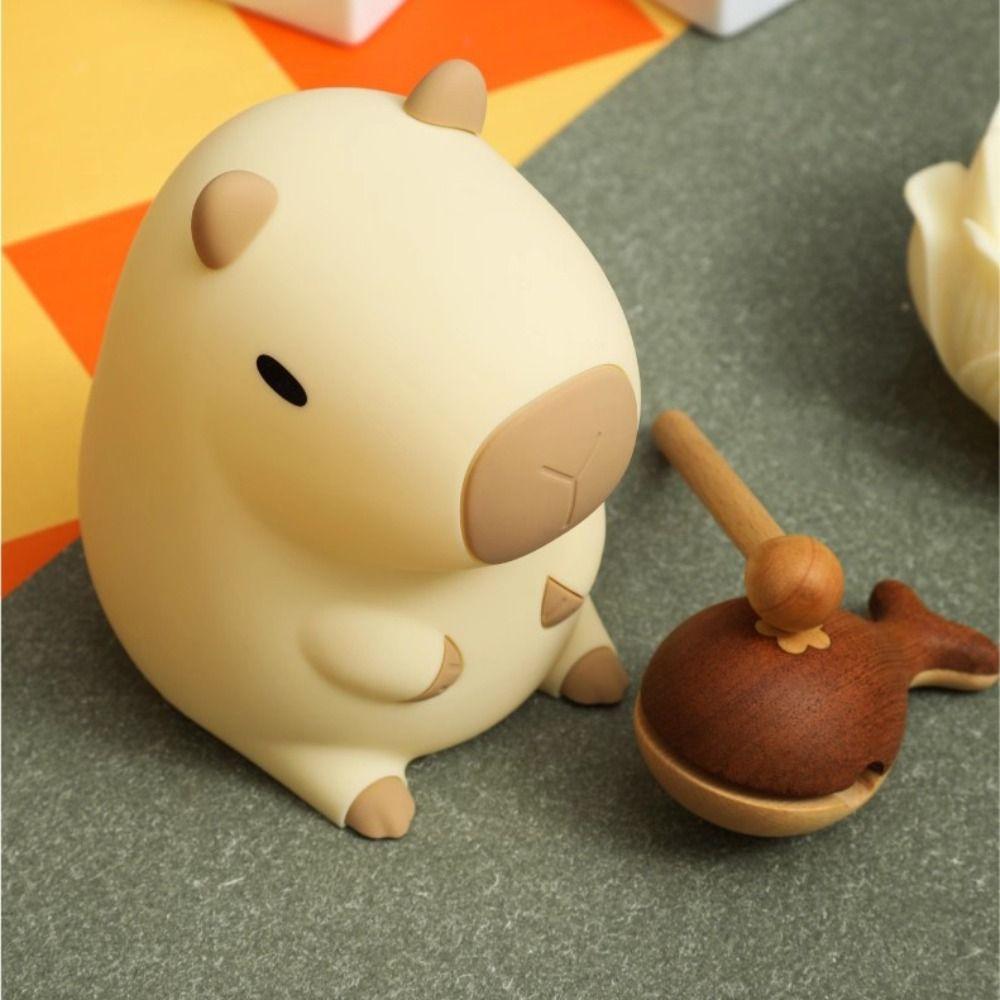 Timing Function Silicone LED Lamp Colorful Touch Sensor Nightlight Portable Animal Lamp  Kids Room