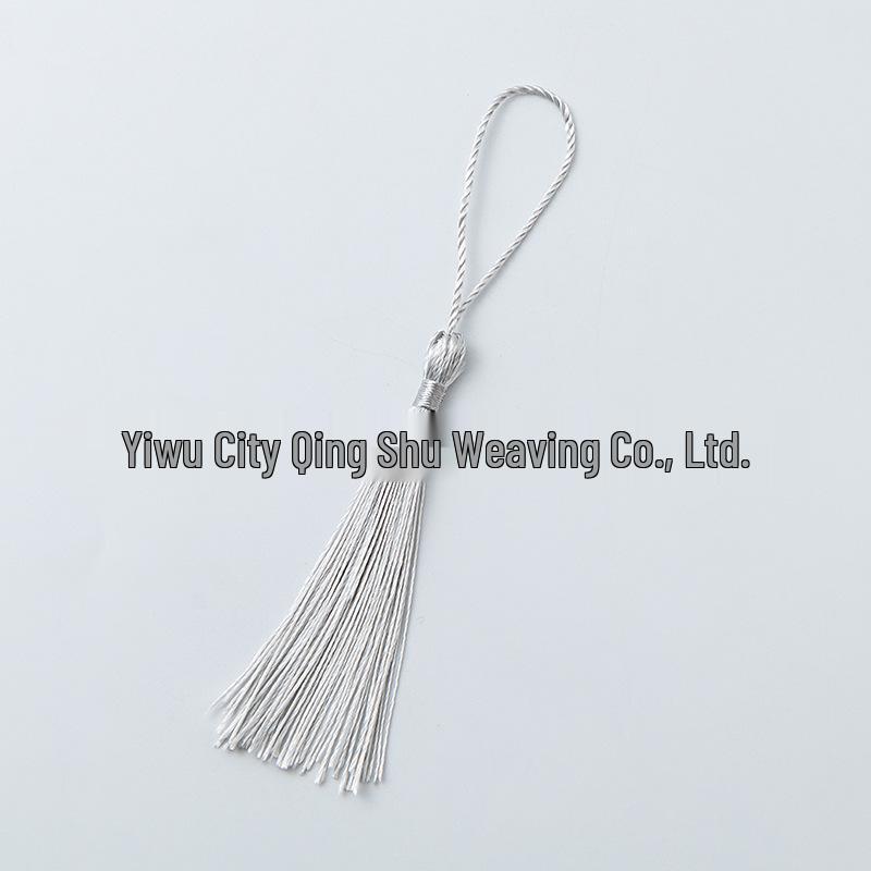 Polyester Silk Tassels for DIY Crafts and Bookmarks