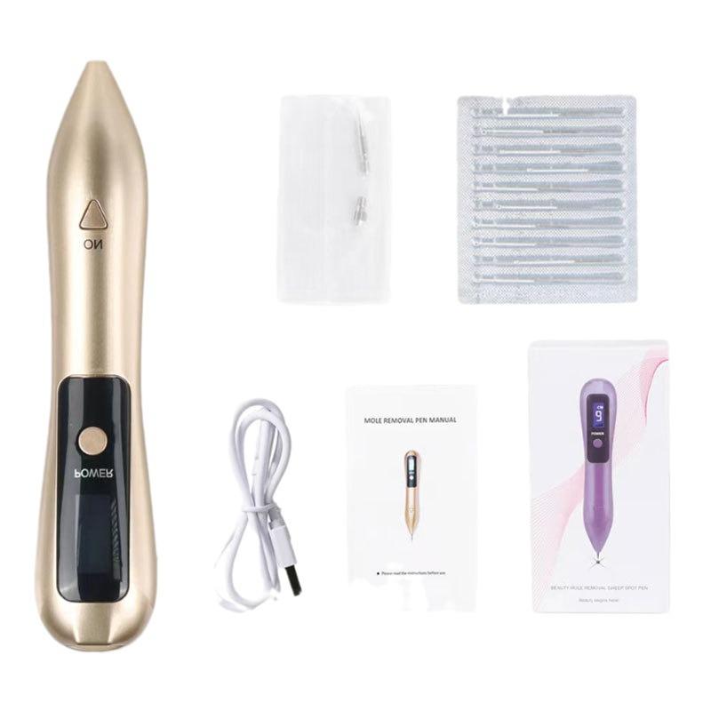 Nine-Level Household Mole and Freckle Removal Pen with Light