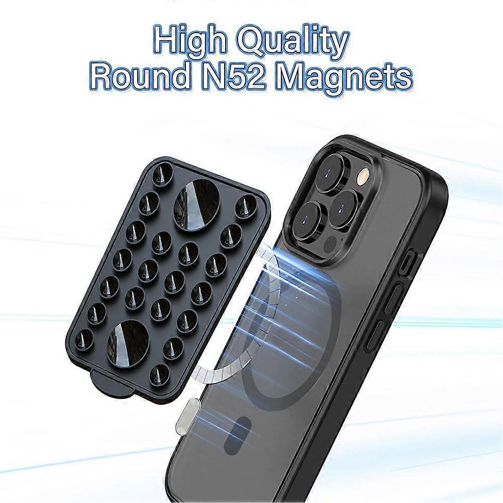 For Magsafes Magnetic Silicone Mobile Phone Silicone Suction Phone Case