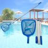 Durable Mesh Pool Cleaning Nets Lightweight Leaf Catcher Net Bag Telescopic Pond Net  Leaf Removal