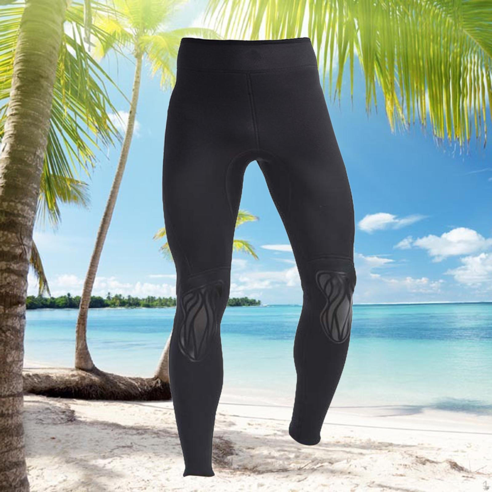 

Adults Wetsuits Pants 3mm Neoprene Diving for Snorkeling Surfing Black XL
