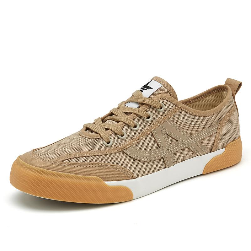 New Summer Men's Shoes Fashionable Versatile Breathable and Comfortable Lace-up Casual Shoes