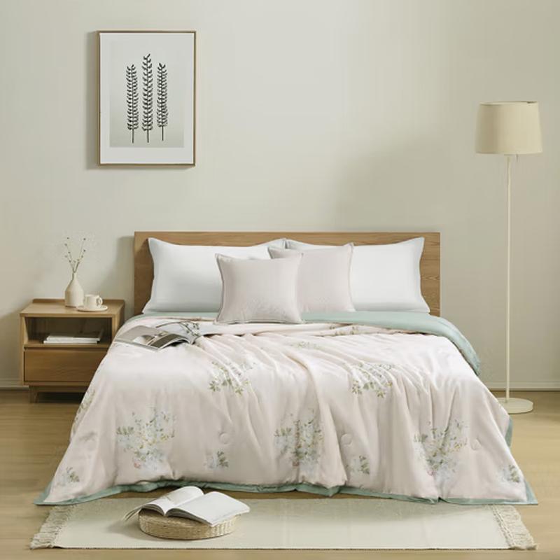 Mercury Home Textiles Lyocell Antibacterial Summer Quilt