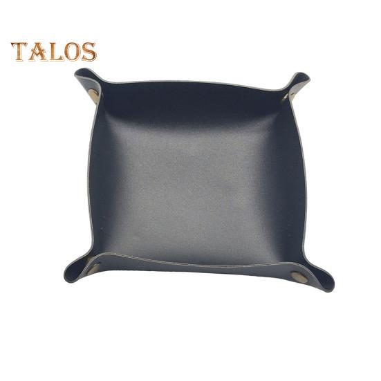 

Многофункциональный складной лоток для хранения, однотонная подставка под кофейные чашки, декоративный органайзер для хранения ювелирных изделий S чёрный