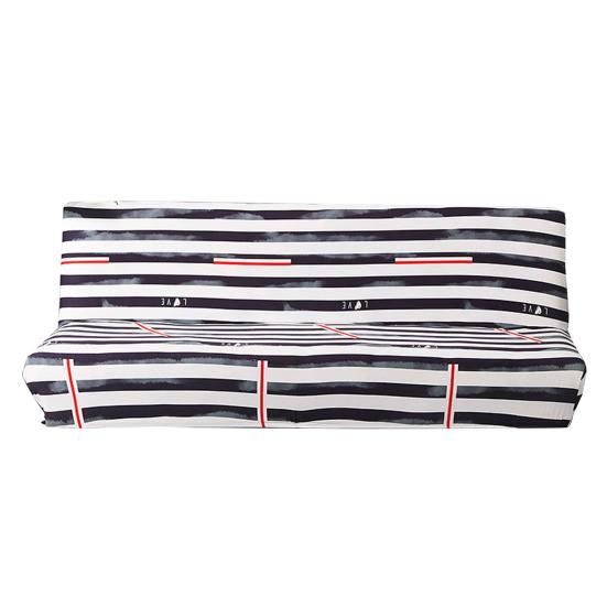 Sofa-Schutz, umweltfreundlich, rutschfest, Spannbettlaken-Typ, langlebig, universell, armlos, elastisch, Sofabezug für armlose Sofas