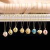 Collana con Ciondolo Portafoto a Forma di Cuore Ovale Apribile in Acciaio Inossidabile per Donna Gioielli Moda Vintage Regali