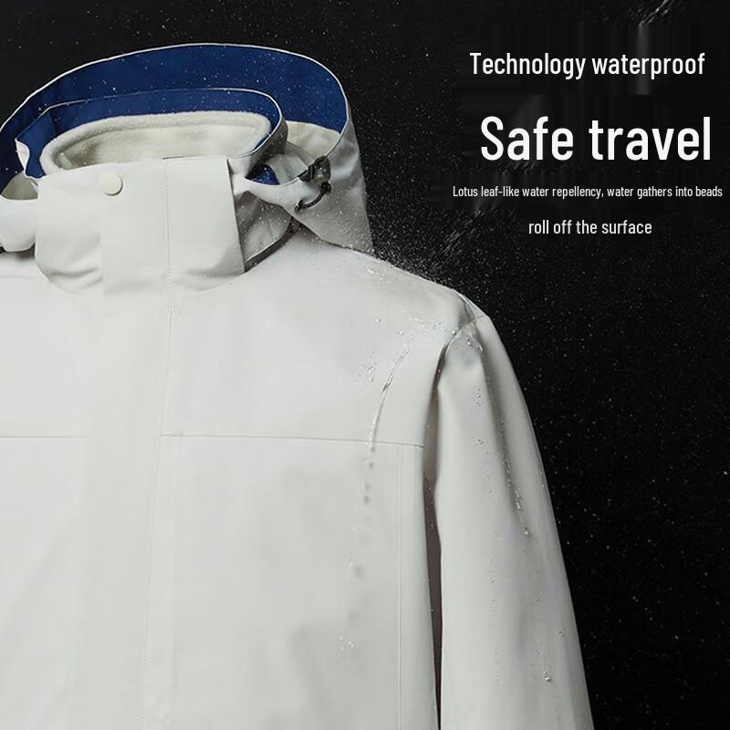 FIRS Men's 3-in-1 Outdoor Windproof Jacket